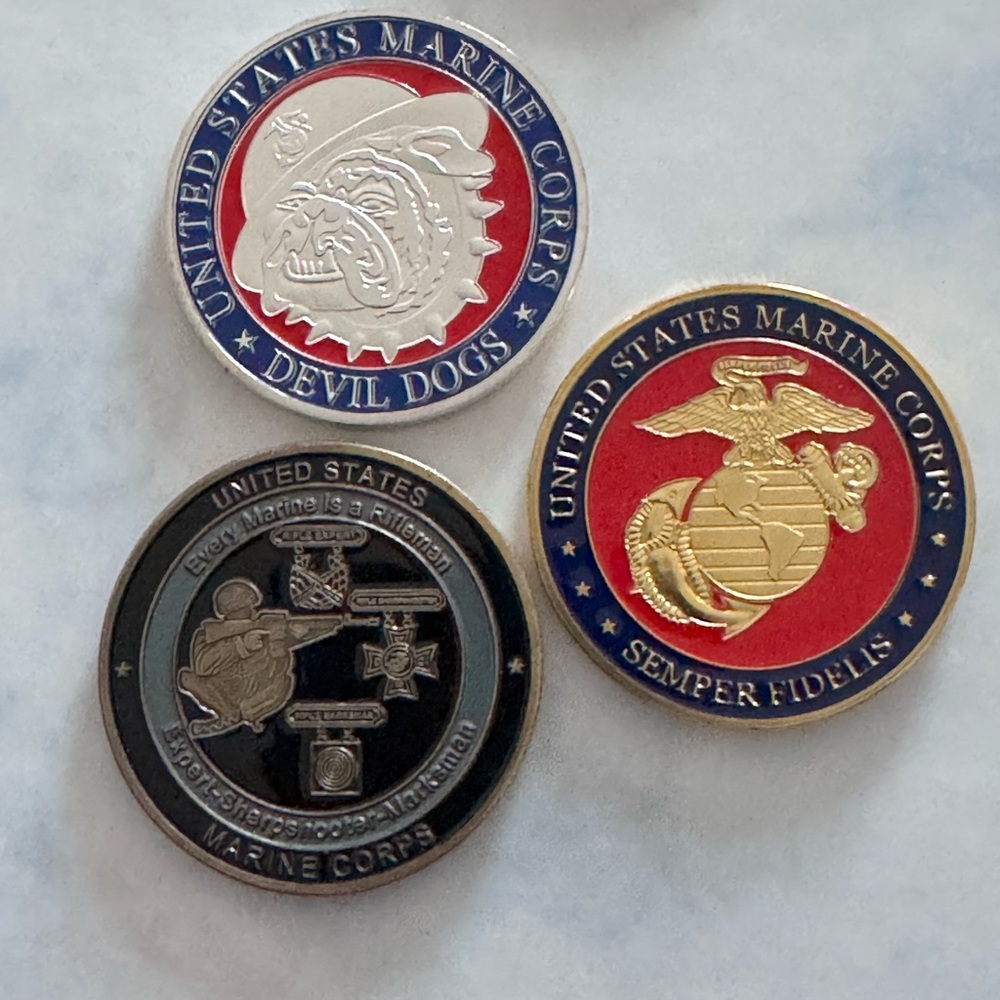 United States Marine Corps Challenge Coins